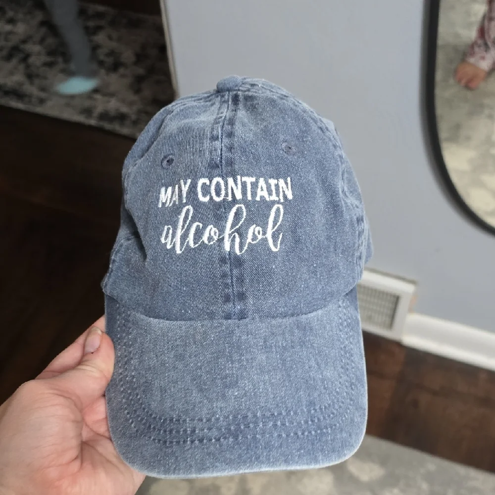 Blue Denim Party Cap